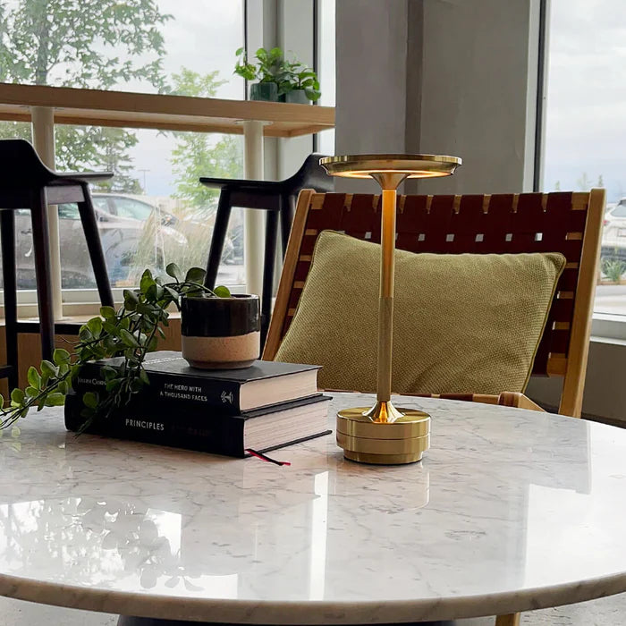 Ambient Metallic Cordless Table Lamp