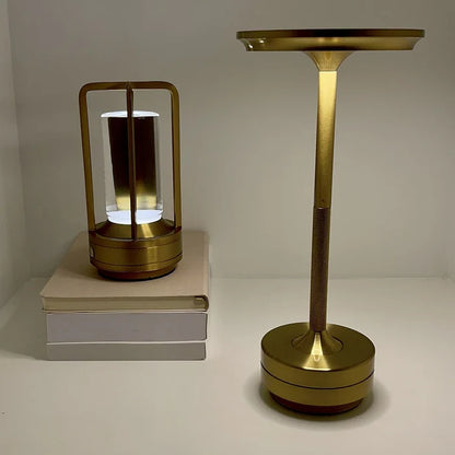 Ambient Metallic Cordless Table Lamp